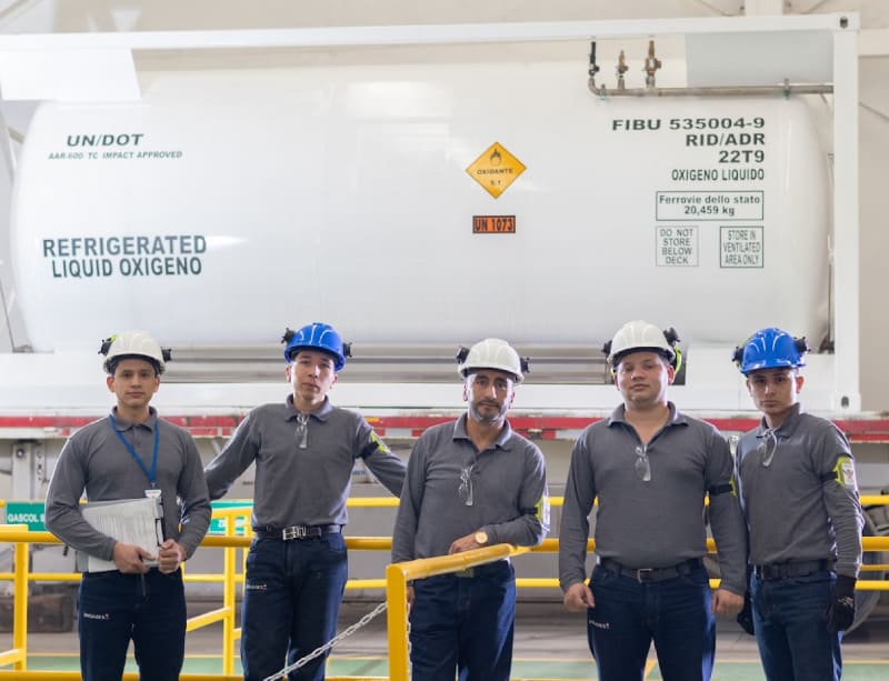 Importadores de gases <br>del aire